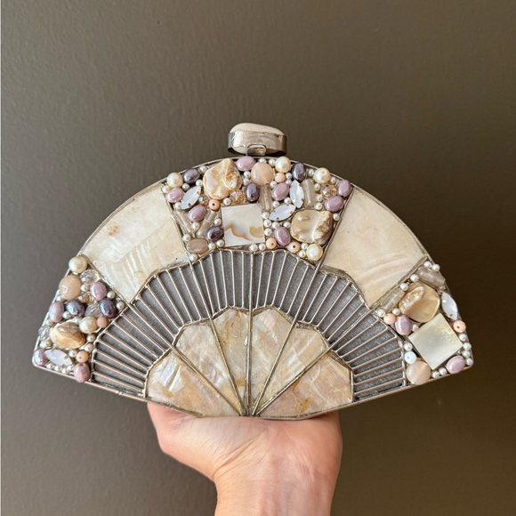 Handbags - Elegant Beaded Clutch